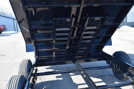 New GRIFFIN 7x14 14K DUMP TRAILER w/ 48" SIDES AND TELESCOPING CYLINDER