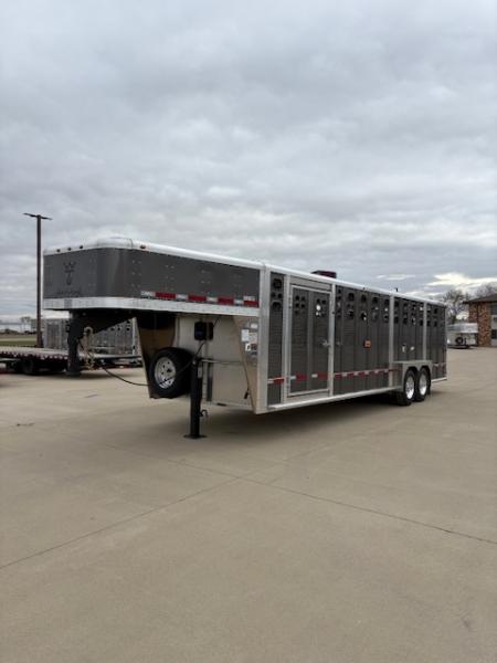New 2027 Wilson 7x28 Stock Trailer 20,000lb GVWR