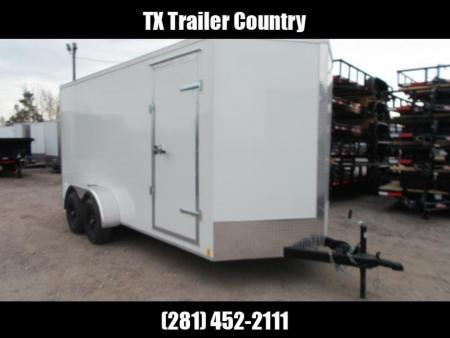 New 2026 Cell-Tech Trailers 7x16 Cargo Trailer / Enclosed Trailer / 7ft Interior / 5200# Axles / Barn Doors / Screwless Exterior / E-Track / HEAVY DUTY Cell Tech Walls and Floor