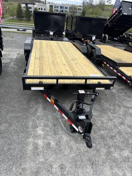 New 2026 Sure-Trac 7 x 18 Tilt Bed Equipment Trailer