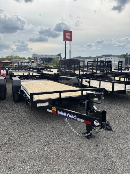 New 2026 Sure-Trac 7 x 18 Tilt Trailer