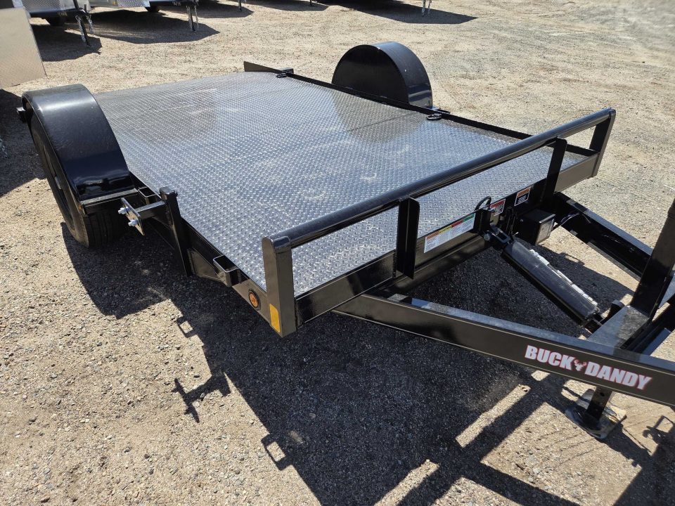 New 2026 Buck Dandy S-7LB-T712 Equipment Trailer
