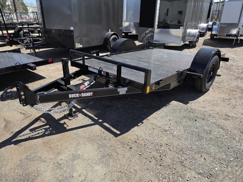 New 2026 Buck Dandy S-7LB-T712 Equipment Trailer