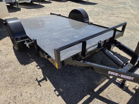 New 2026 Buck Dandy S-7LB-T712 Equipment Trailer