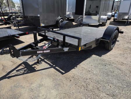 New 2026 Buck Dandy S-7LB-T712 Equipment Trailer