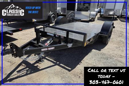 New 2026 Buck Dandy S-7LB-T712 Equipment Trailer