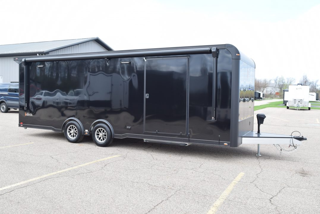 New INTECH 8.5x24 LITE SERIES ALL ALUMINUM RACE HAULER