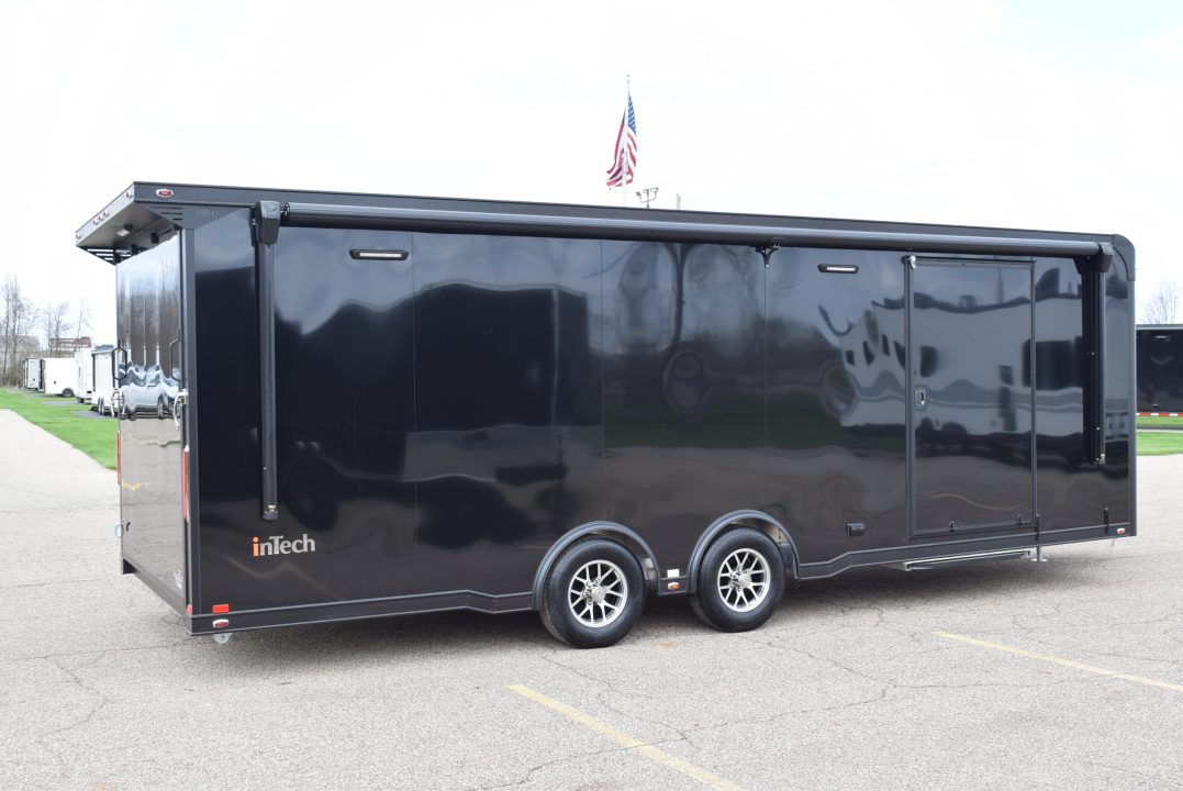 New INTECH 8.5x24 LITE SERIES ALL ALUMINUM RACE HAULER