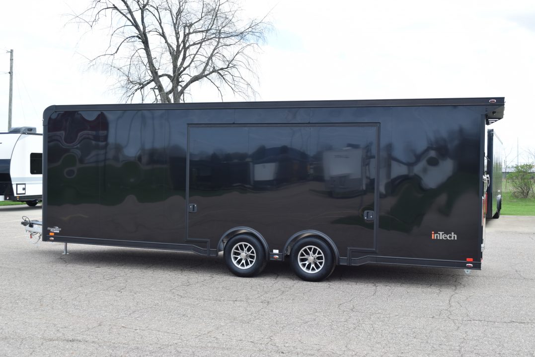 New INTECH 8.5x24 LITE SERIES ALL ALUMINUM RACE HAULER