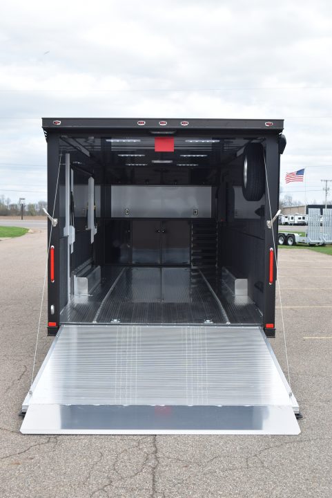 New INTECH 8.5x24 LITE SERIES ALL ALUMINUM RACE HAULER