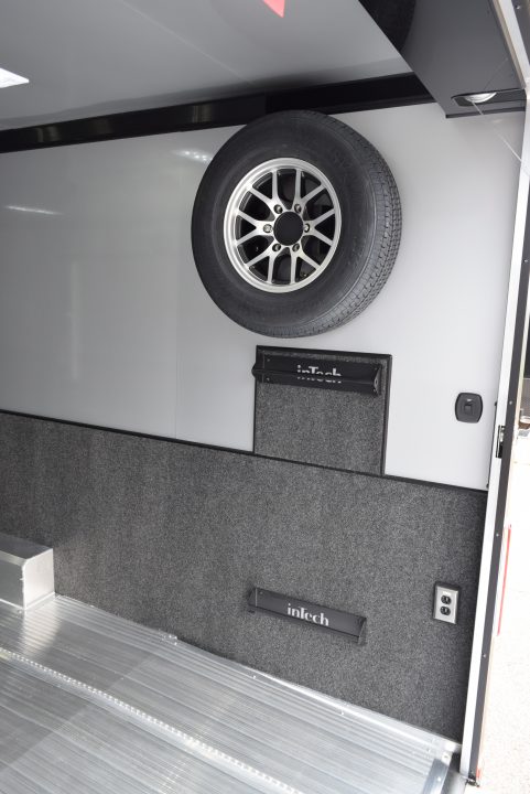 New INTECH 8.5x24 LITE SERIES ALL ALUMINUM RACE HAULER