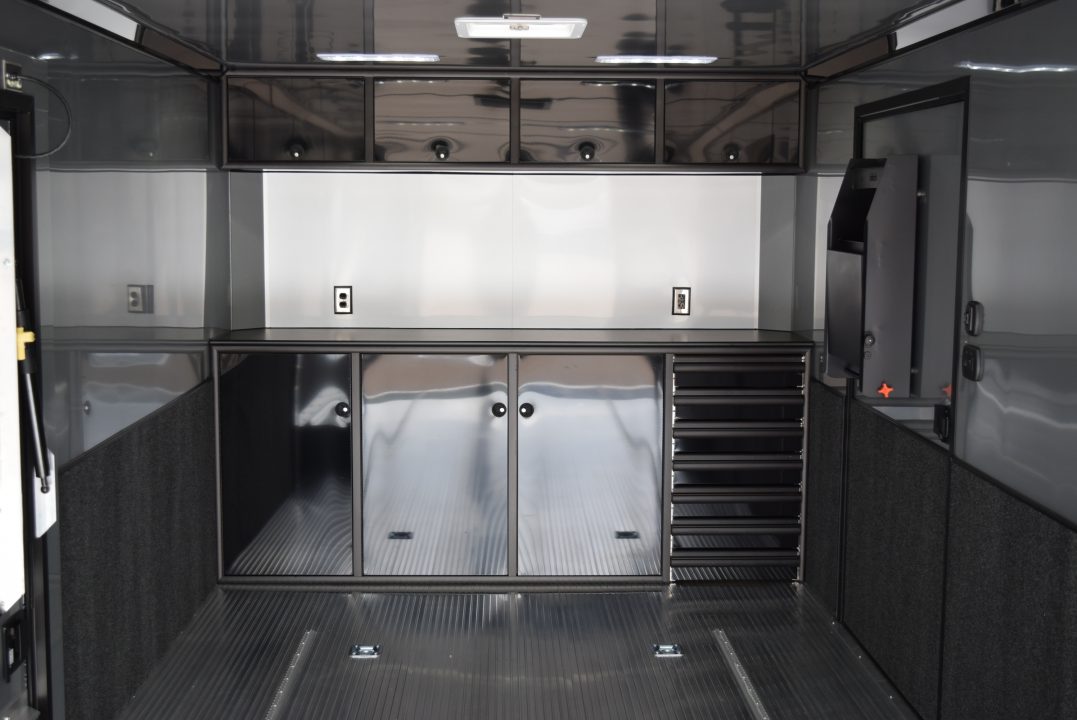 New INTECH 8.5x24 LITE SERIES ALL ALUMINUM RACE HAULER