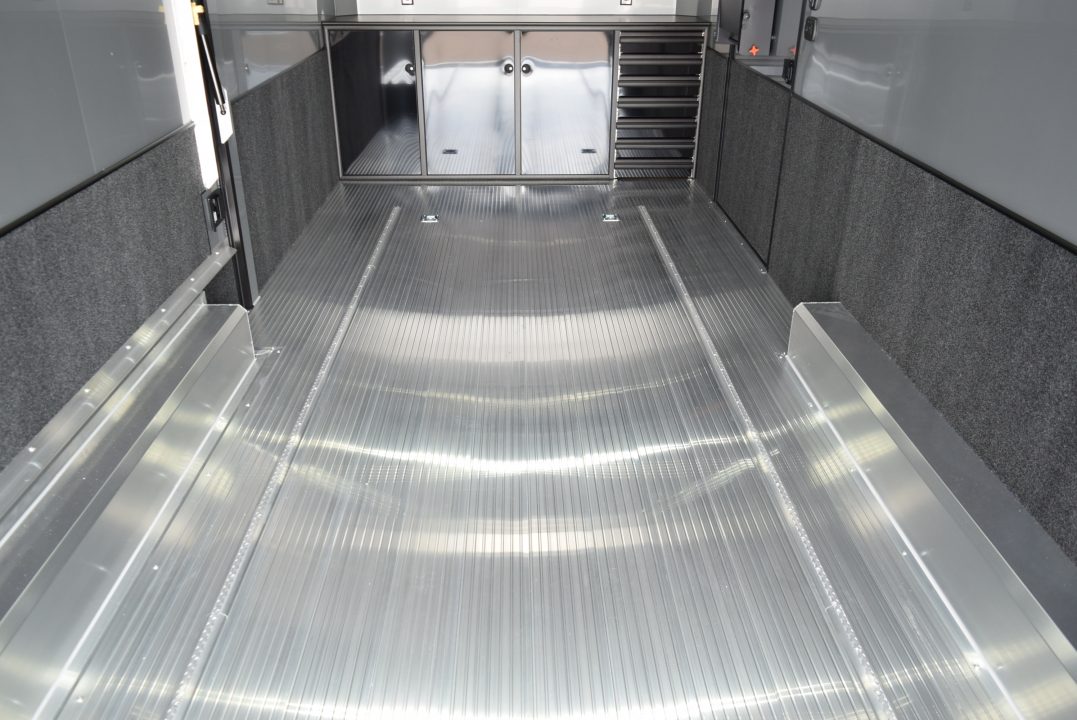New INTECH 8.5x24 LITE SERIES ALL ALUMINUM RACE HAULER