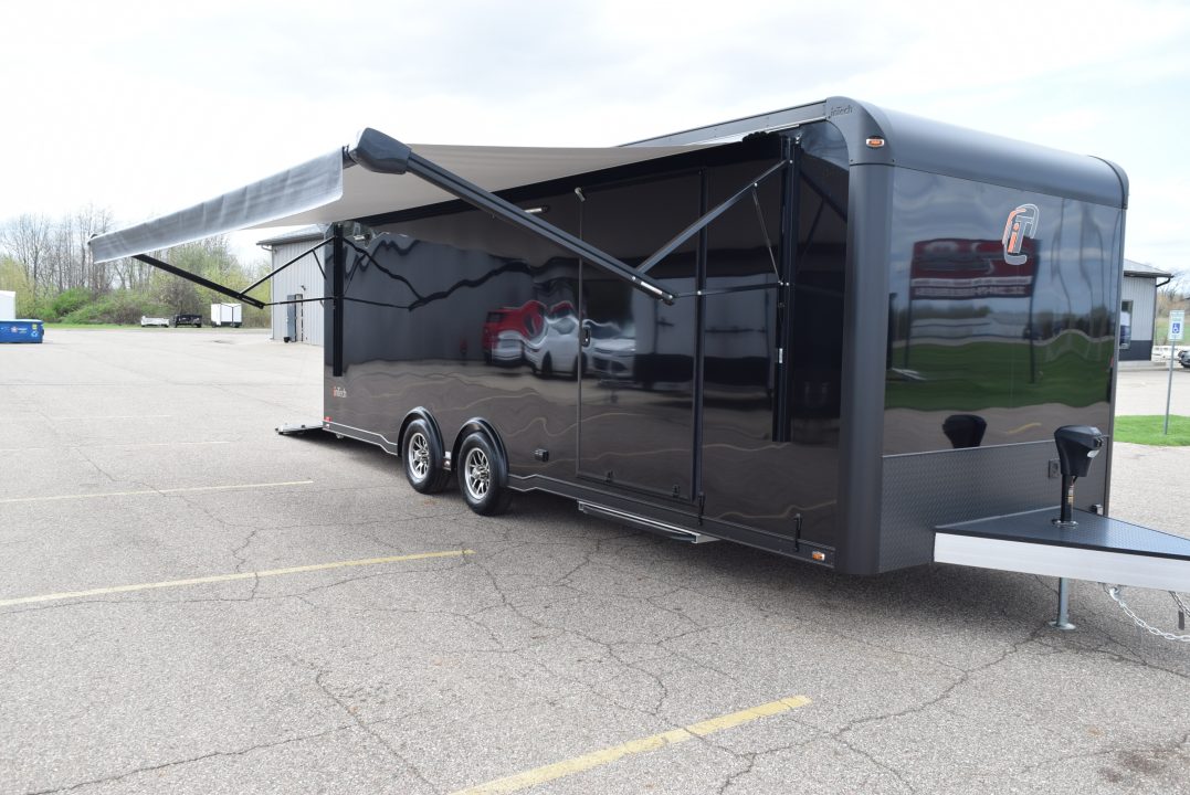 New INTECH 8.5x24 LITE SERIES ALL ALUMINUM RACE HAULER