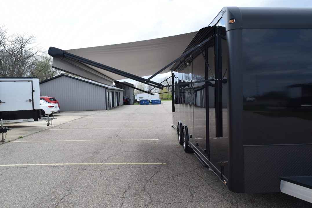 New INTECH 8.5x24 LITE SERIES ALL ALUMINUM RACE HAULER