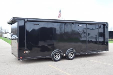 New INTECH 8.5x24 LITE SERIES ALL ALUMINUM RACE HAULER