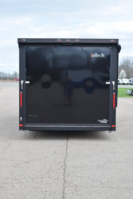 New INTECH 8.5x24 LITE SERIES ALL ALUMINUM RACE HAULER