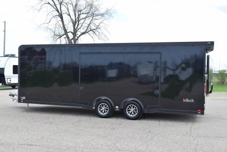 New INTECH 8.5x24 LITE SERIES ALL ALUMINUM RACE HAULER