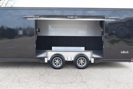 New INTECH 8.5x24 LITE SERIES ALL ALUMINUM RACE HAULER