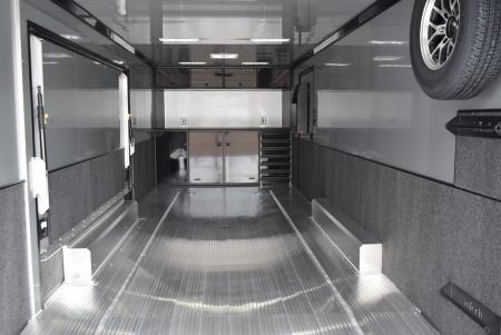 New INTECH 8.5x24 LITE SERIES ALL ALUMINUM RACE HAULER