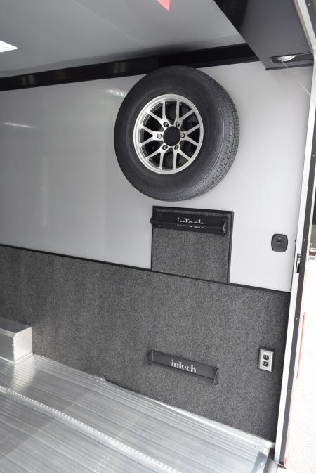 New INTECH 8.5x24 LITE SERIES ALL ALUMINUM RACE HAULER