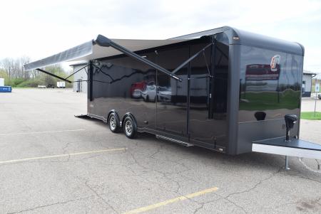 New INTECH 8.5x24 LITE SERIES ALL ALUMINUM RACE HAULER