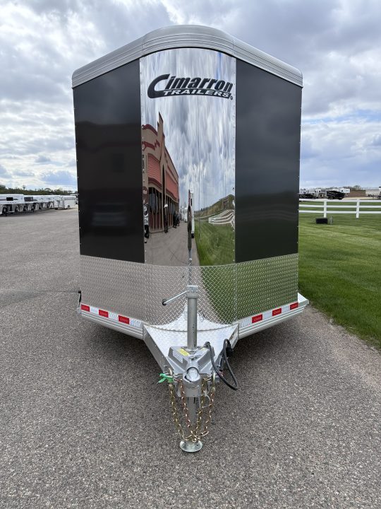 New 2027 Cimarron Trailers 2 Horse Slant Load Bumper Pull Horse Trailer