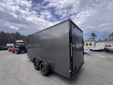New 2026 Spartan 7X16 +2ft V-nose/ 7' interior height /Blackout/ Ext. Tongue/ Polycore Exterior - 7000GVW