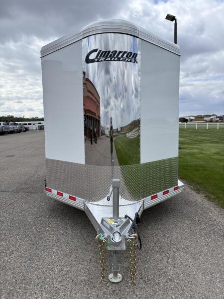 New 2027 Cimarron Trailers 2 Horse Slant Load Bumper Pull Horse Trailer