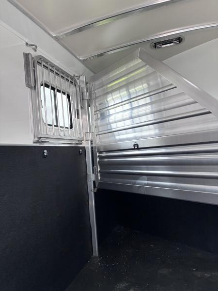 New 2027 Cimarron Trailers 2 Horse Slant Load Bumper Pull Horse Trailer