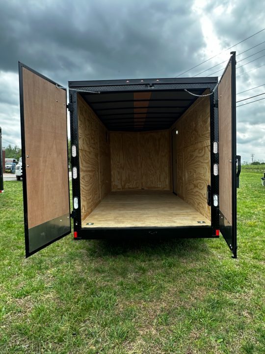 New 2026 Rock Solid Cargo 7X16 Tandem Axle-DOUBLE DOORS/ Enclosed Trailer