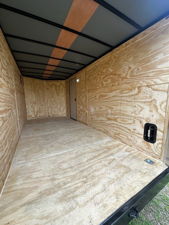 New 2026 Rock Solid Cargo 7X16 Tandem Axle-DOUBLE DOORS/ Enclosed Trailer