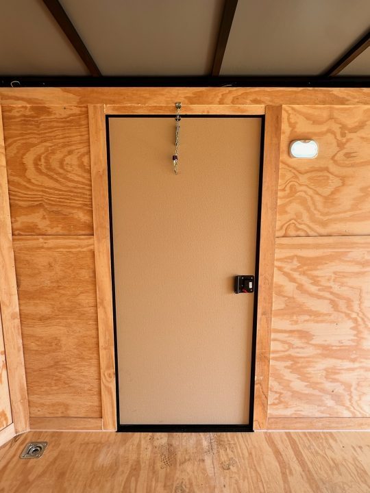 New 2026 Rock Solid Cargo 7X16 Tandem Axle - WORK TRAILER-Double Doors-Roof Racks & Ladder/Enclosed Trailer