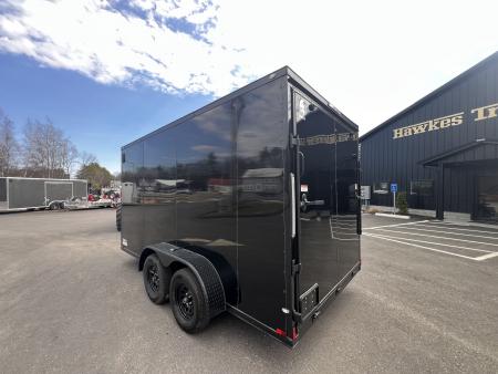 New 2026 Spartan 7X14 +2ft V-nose/ 7' interior height / Polycore Exterior / 16" OC Construction - 7000GVW