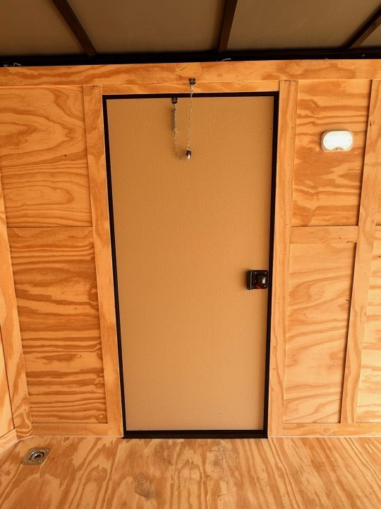 New 2026 Rock Solid Cargo 7X14 Enclosed Trailer-3500LB Tandem Axle-WORK TRAILER-Barn Doors- Roof Racks & Ladder - Enclosed Trailer