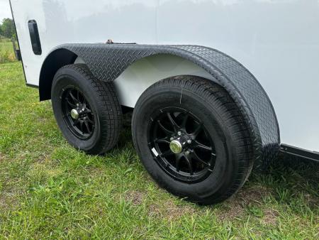 New 2026 Rock Solid Cargo 7X14 Tandem Axle-DOUBLE DOORS/ Enclosed Trailer