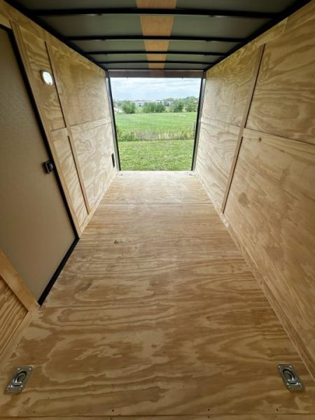 New 2026 Rock Solid Cargo 7X14 Tandem Axle-DOUBLE DOORS/ Enclosed Trailer