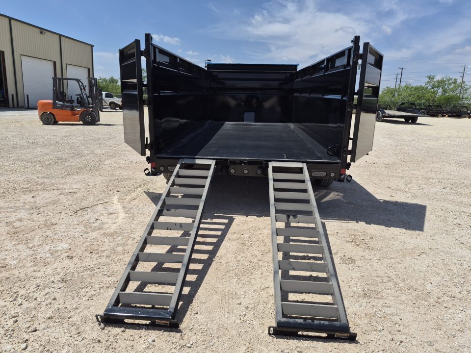 New 2026 Load Trail 14K 16' Gooseneck Dump w/ Hydraulic Jacks