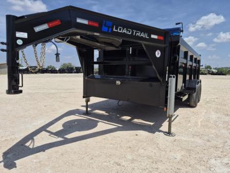 New 2026 Load Trail 14K 16' Gooseneck Dump w/ Hydraulic Jacks