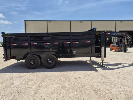 New 2026 Load Trail 14K 16' Gooseneck Dump w/ Hydraulic Jacks