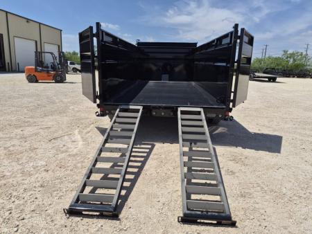 New 2026 Load Trail 14K 16' Gooseneck Dump w/ Hydraulic Jacks