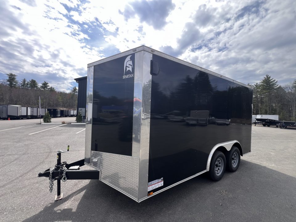 New 2026 SPARTAN 8.5X14 + 2ft V nose/ 6'6" Int Height/ 16" OC Construction / Polycore - 7000GVW