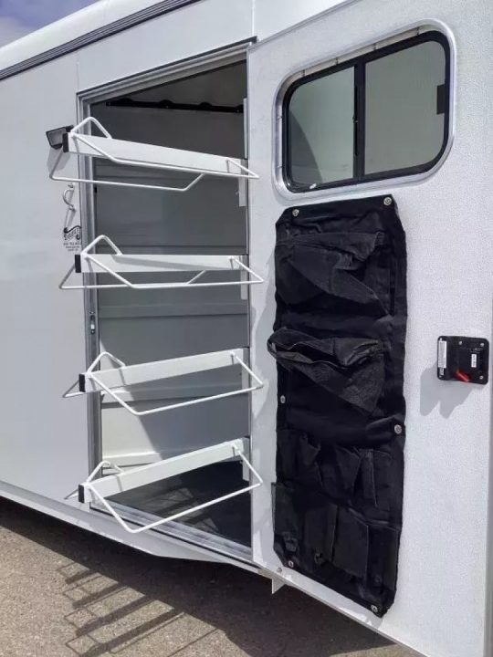 New 2026 Thuro-Bilt Liberty 7'6" Tall-4 Horse Trailer-Adjustable Dividers-1' Added Length