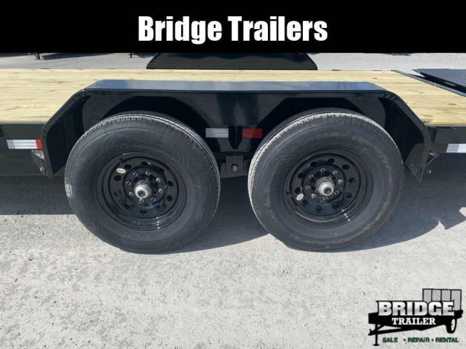 New 2026 Rice Trailers FMEHMR8223 (82" X 20' + 3') 14K Max Ramp Equipment Trailer