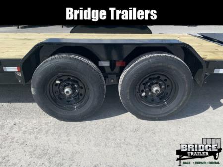 New 2026 Rice Trailers FMEHMR8223 (82" X 20' + 3') 14K Max Ramp Equipment Trailer