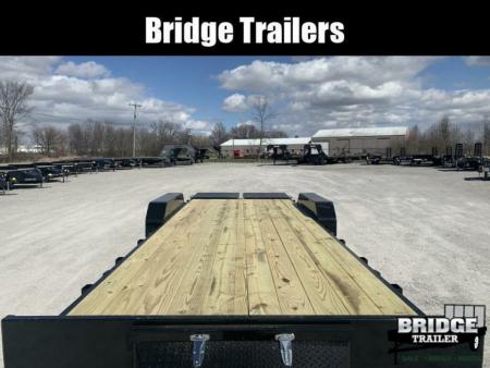 New 2026 Rice Trailers FMEHMR8223 (82" X 20' + 3') 14K Max Ramp Equipment Trailer