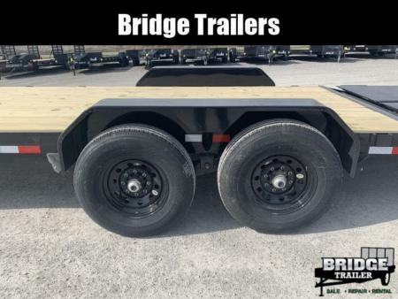 New 2026 Rice Trailers FMEHMR8221 (18' + 3') 14K Max Ramp Equipment Trailer