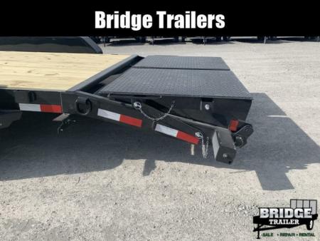 New 2026 Rice Trailers FMEHMR8221 (18' + 3') 14K Max Ramp Equipment Trailer