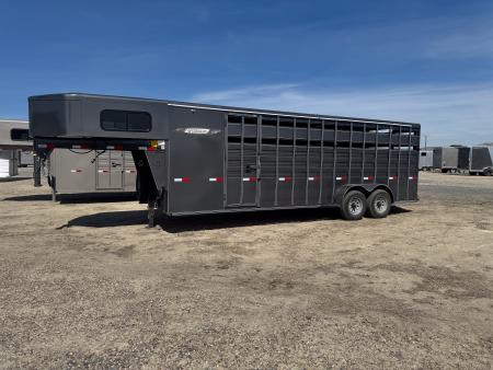 New 2026 Titan Trailer 24' Standard Stock Stock / Stock Combo Trailer
