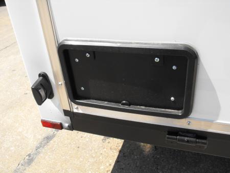 New Enclosed Trailer 7 X12 7' Int 5200 LB Axle/Brks White